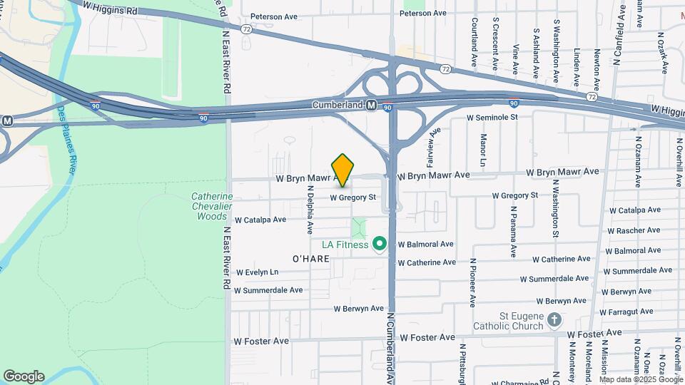 8510 W Gregory St Mapa y Detalles de la Ubicación