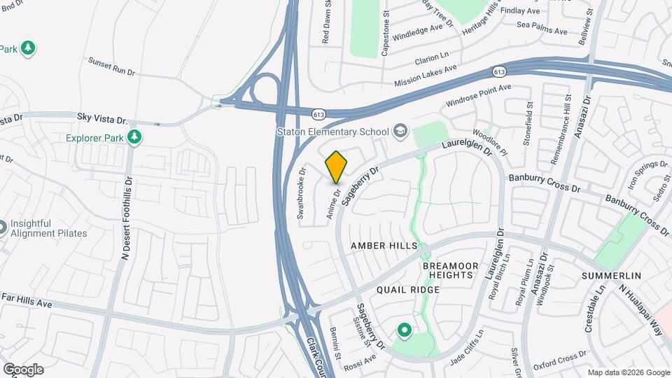 11149 Rose Reflet Pl Mapa y Detalles de la Ubicación