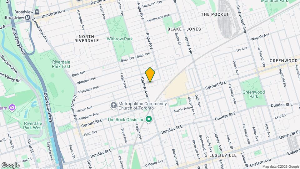 213 Langley Ave Map and Location Details