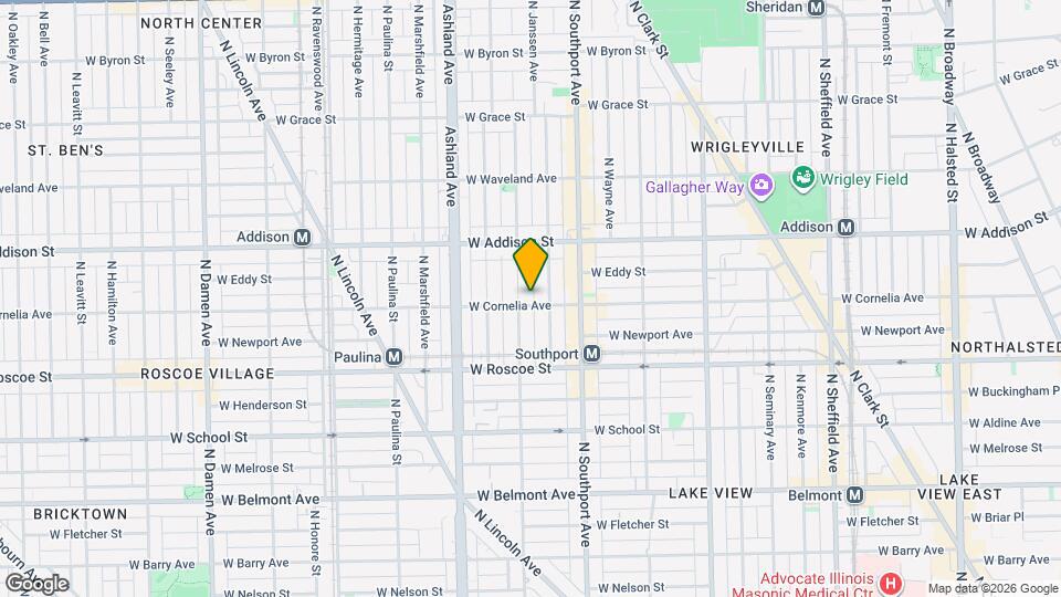 3503 N Greenview Ave, Unit 3 Mapa y Detalles de la Ubicación