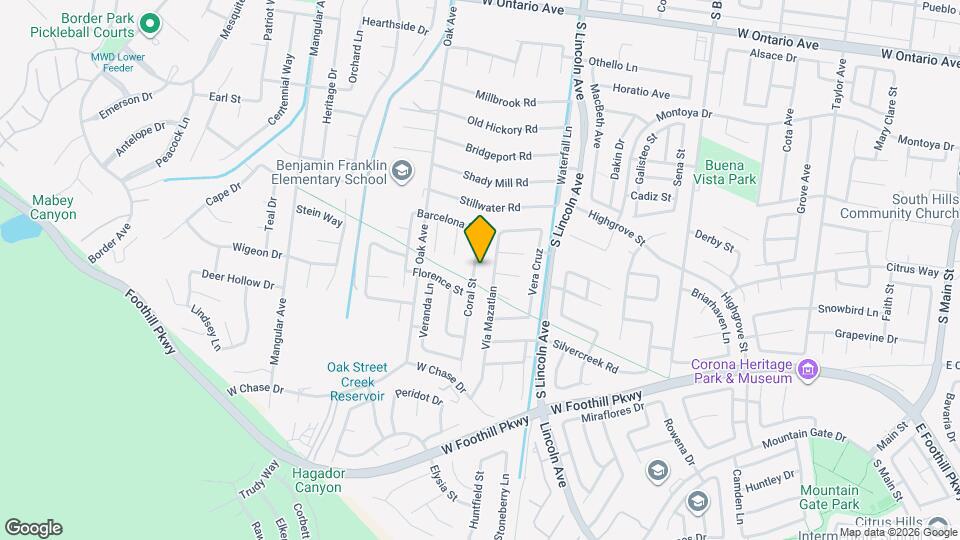 2897 Coral St Map and Location Details