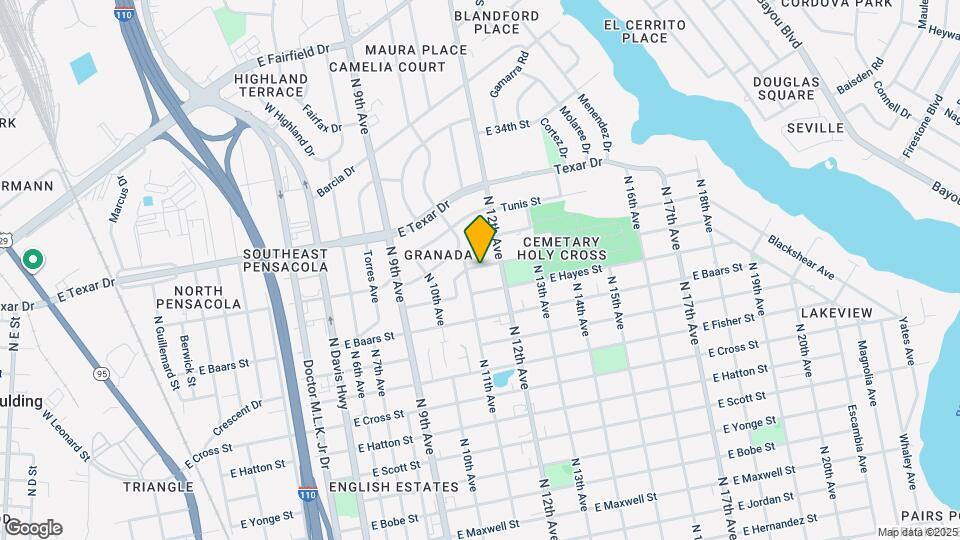 1135 Anderson St, Unit 2 Map and Location Details