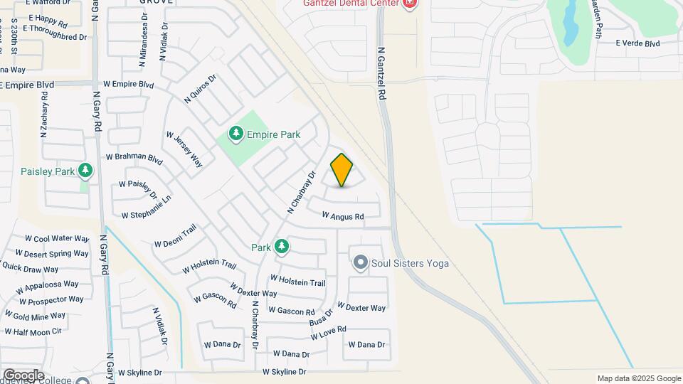 195 W Brangus Way Mapa y Detalles de la Ubicación