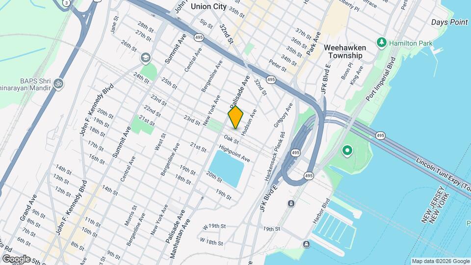 215 Shippen St Map and Location Details