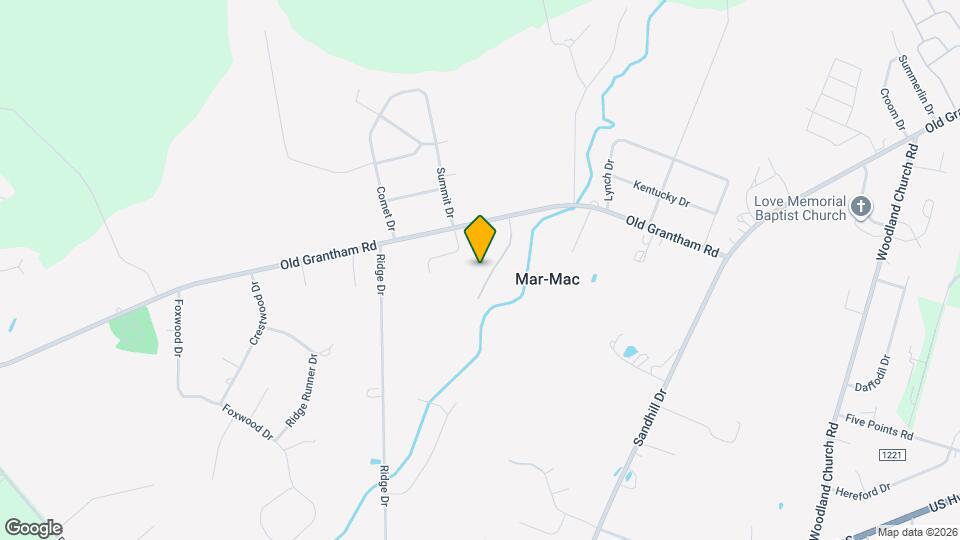 160 Scott Hill Dr Map and Location Details