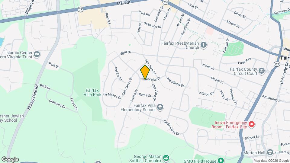 10929 Decatur Dr Map and Location Details