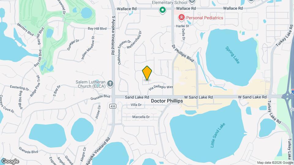 8455 Via Vittoria Way Map and Location Details