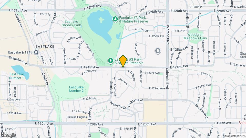 3285 E 123rd Dr Map and Location Details