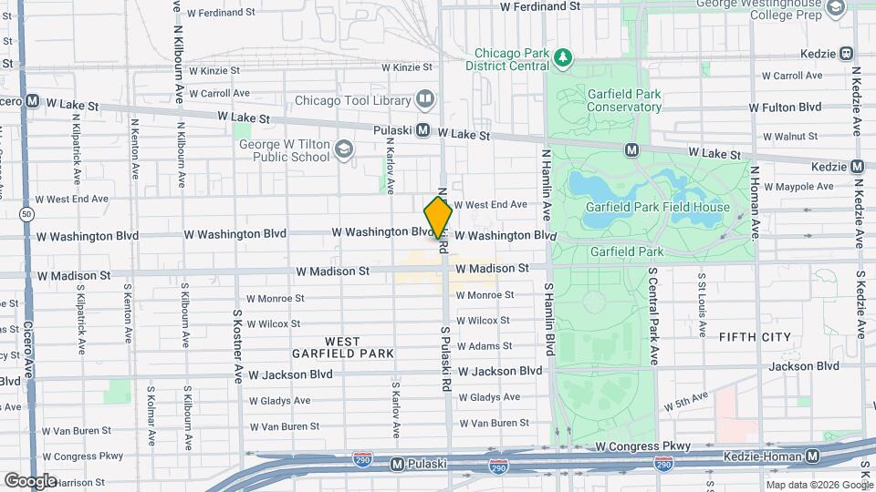 22-26 N Pulaski Rd Mapa y Detalles de la Ubicación