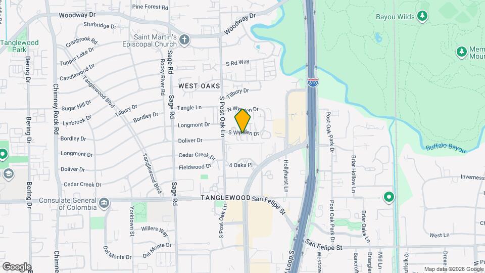 1235 Wynden Oaks Garden Dr Map and Location Details
