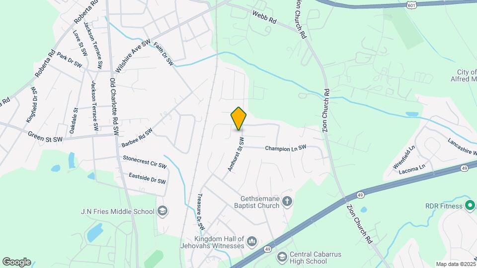 427 Amhurst St SW Map and Location Details