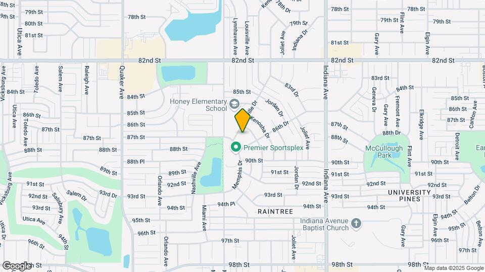 8633 Knoxville Dr Map and Location Details