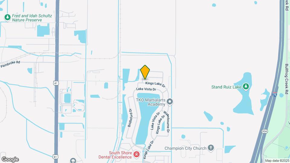 12706 Kings Lake Dr Map and Location Details