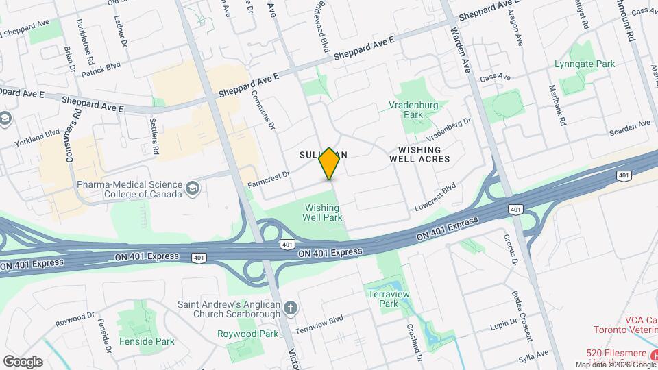 43 Meadowacres Dr Map and Location Details