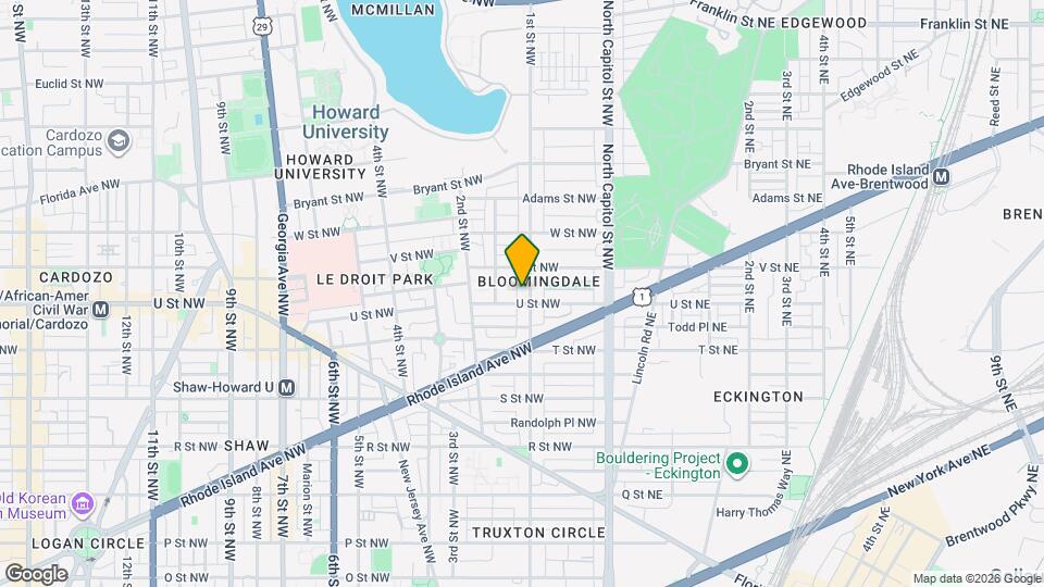 2010 1st St NW, Unit B Mapa y Detalles de la Ubicación