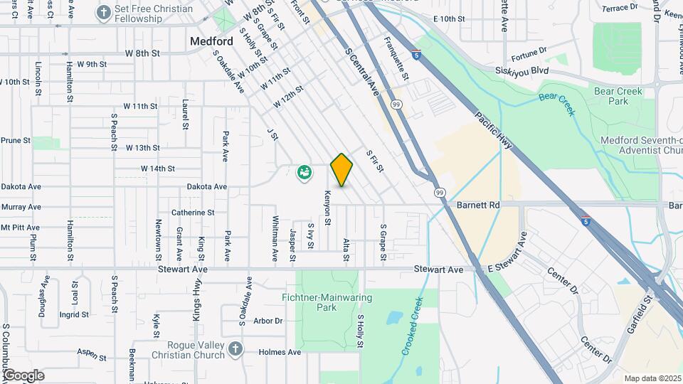 735 Kenyon St Map and Location Details
