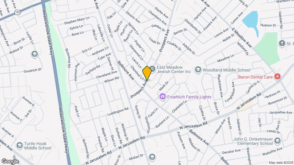 1374 Prospect Ave Map and Location Details