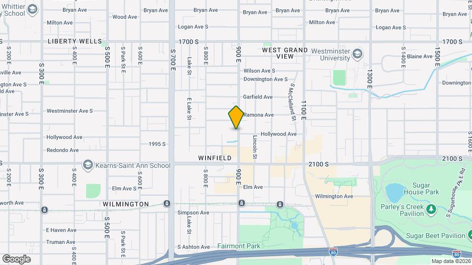 1964 S 900 E Map and Location Details