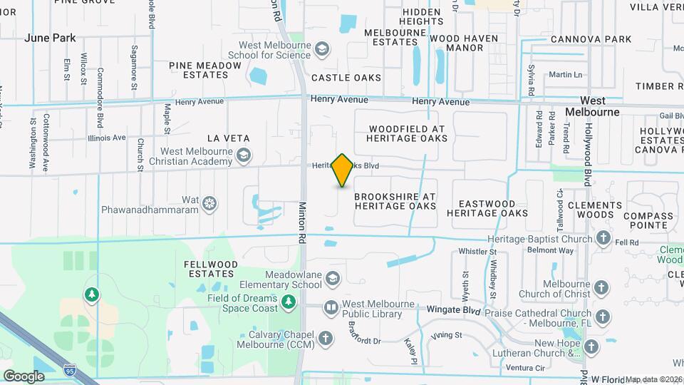 695 Boughton Way Map and Location Details