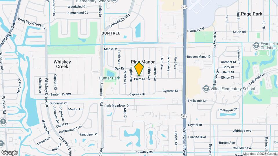 1703 Palm Dr Map and Location Details