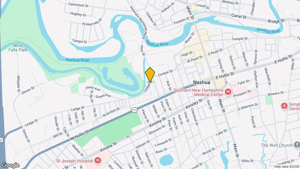 26 Ledge St-Unit -d Map and Location Details