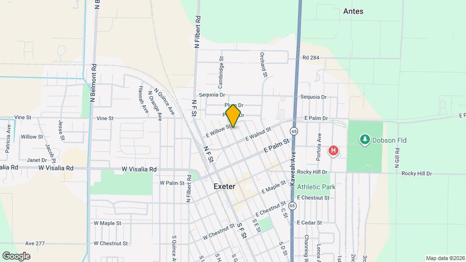 341 N D St Map and Location Details