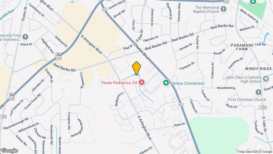 1129 Turtle Creek Rd Map and Location Details