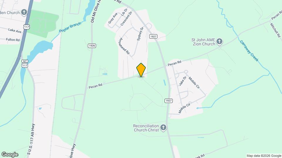 863 Pecan Rd Map and Location Details