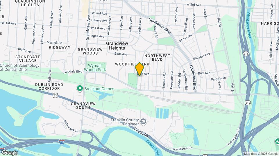 869 Palmer Rd Map and Location Details