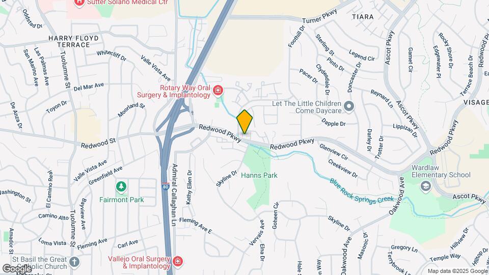 2890 Redwood Pkwy Map and Location Details