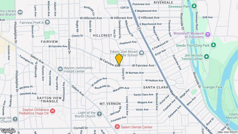 218 W Fairview Ave Map and Location Details