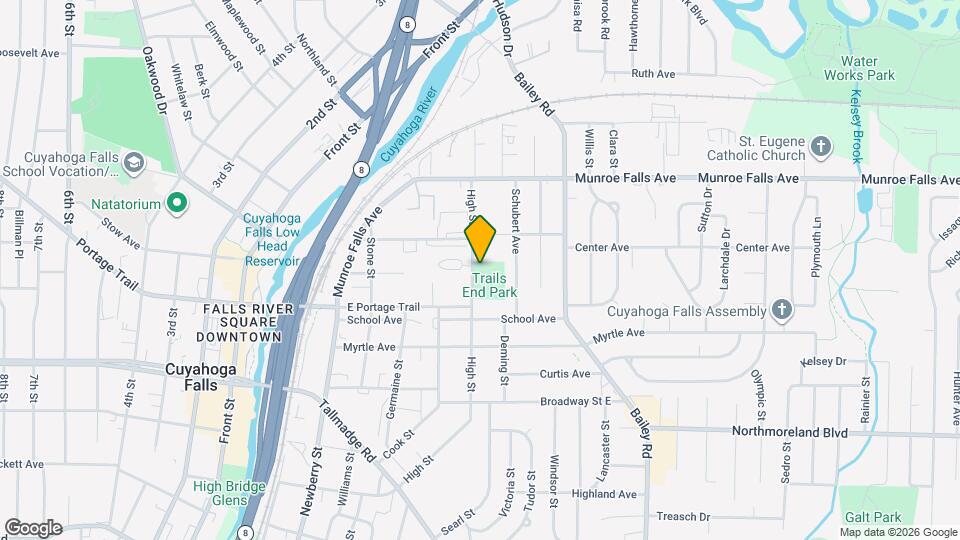 Portage Towers Apartments Map and Location Details