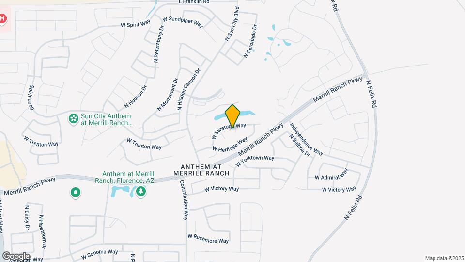 3658 N Princeton Ct Map and Location Details