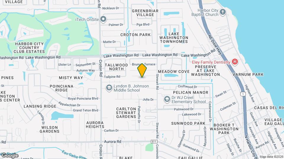 1048 Hazelwood Dr Map and Location Details