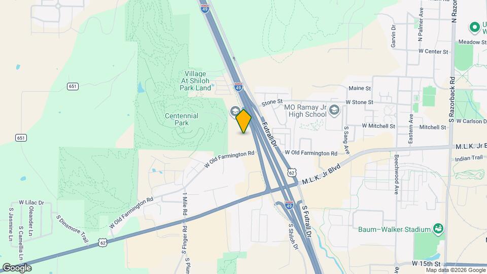 Furnished Studio Mapa y Detalles de la Ubicación