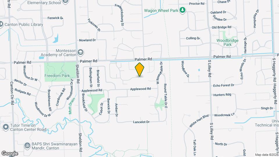 43449 Arbor Way W Map and Location Details