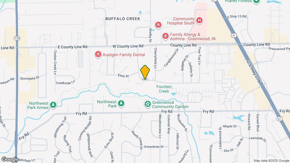 1039 Rolling Hill Rd Map and Location Details