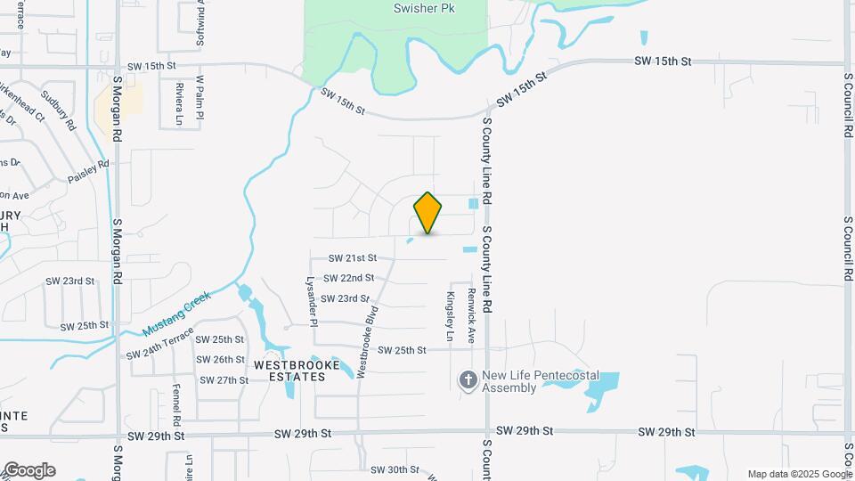 9204 SW 20th St Map and Location Details