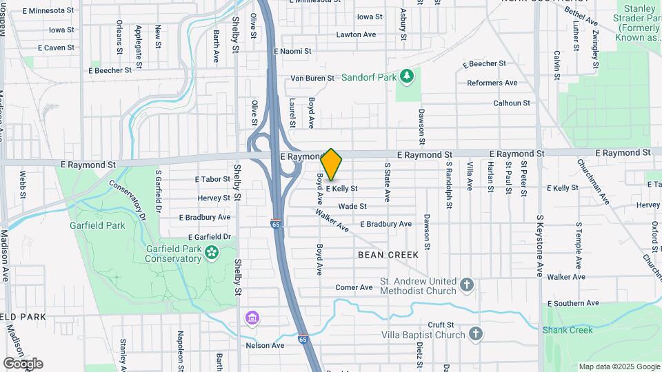 1518 E Kelly St Map and Location Details