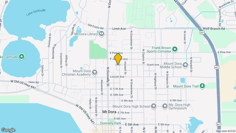 1423 N Tremain St Mapa y Detalles de la Ubicación