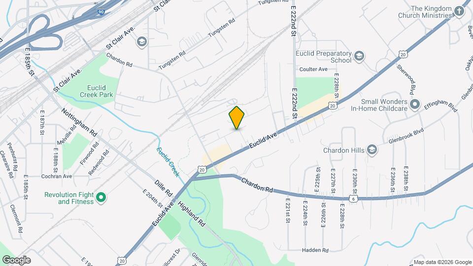 1530 E 214th St Map and Location Details