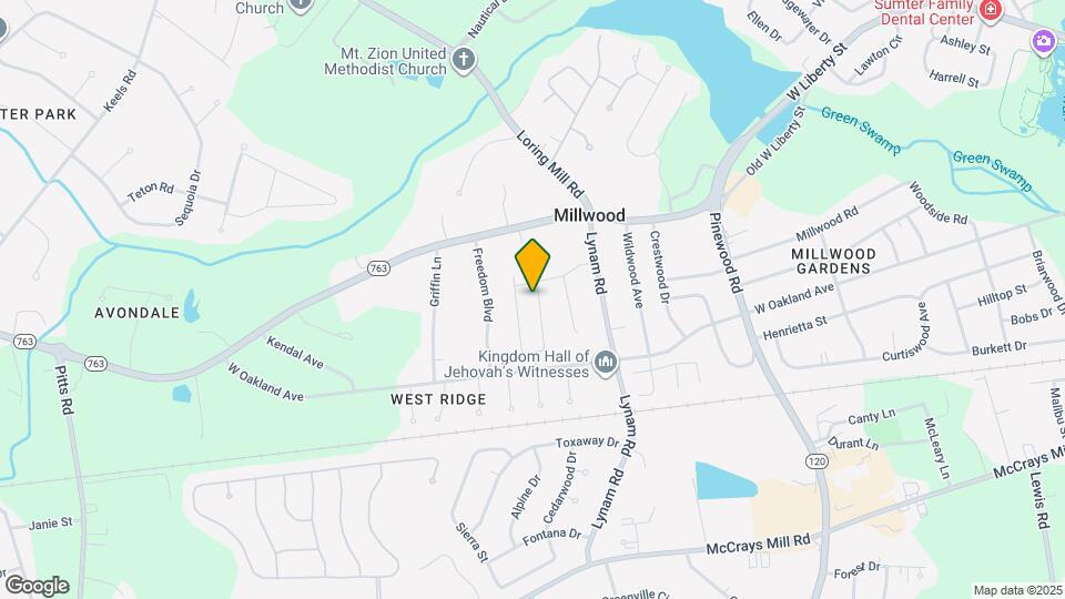 475 Conifer St Mapa y Detalles de la Ubicación