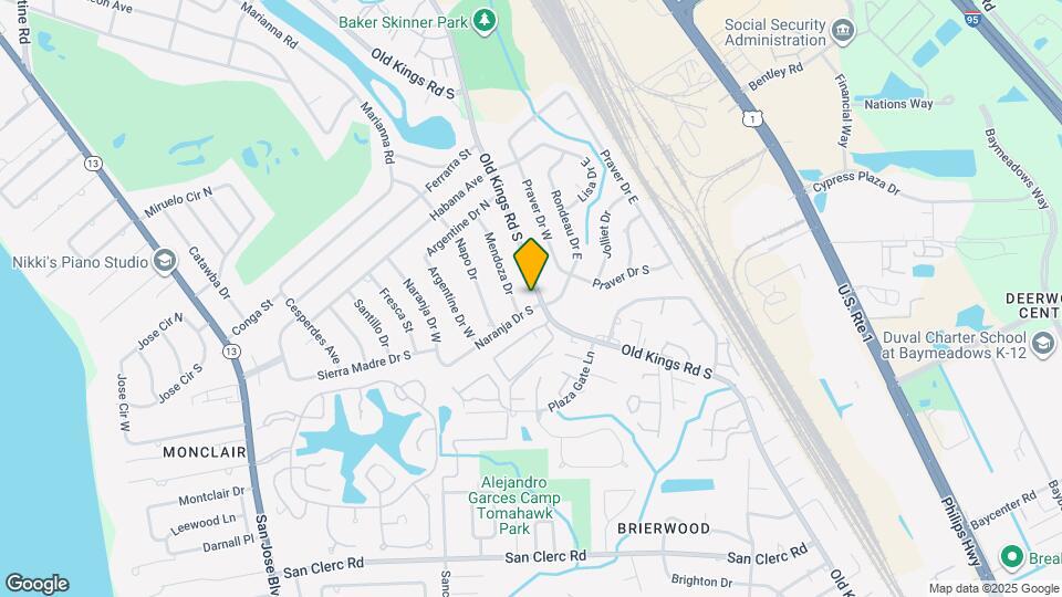 4529 Naranja Dr S Mapa y Detalles de la Ubicación