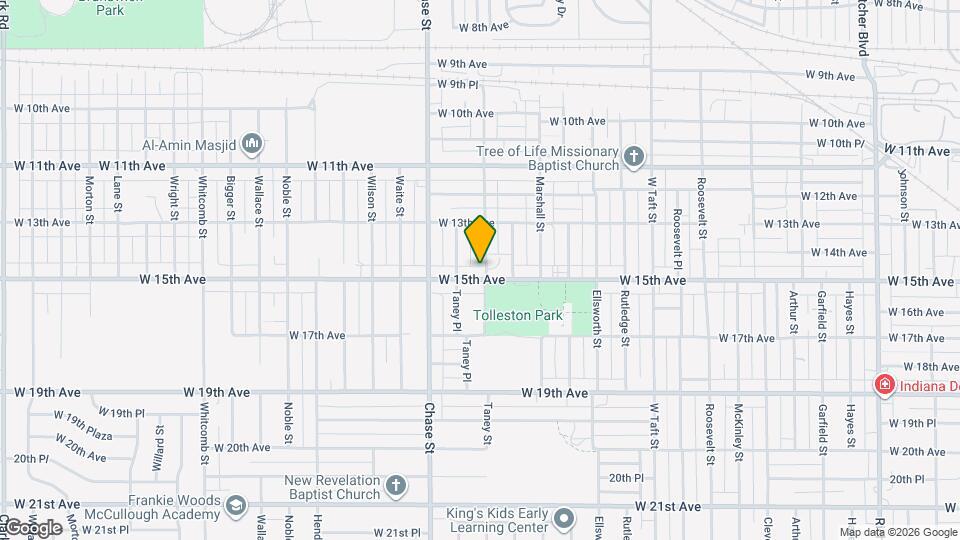 1380 Taney St Map and Location Details