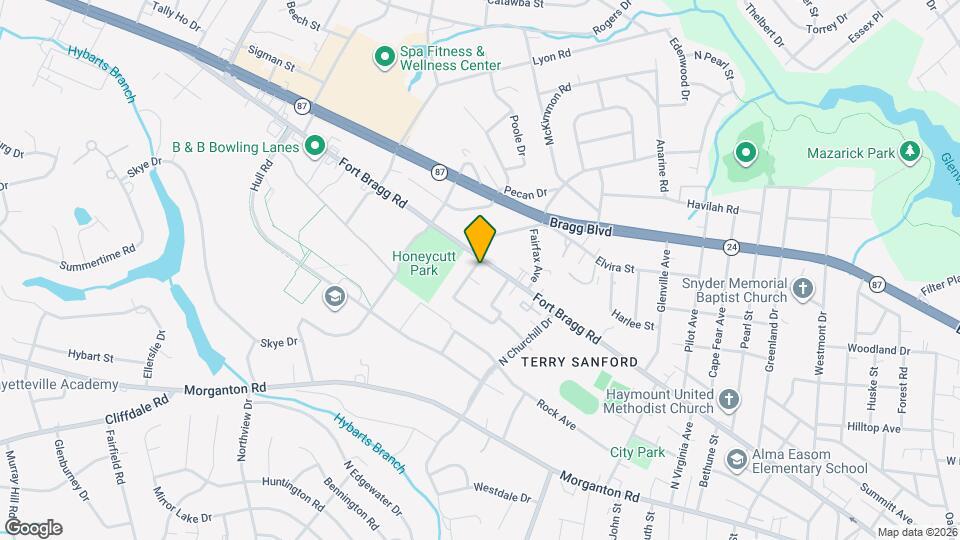 2560 McNeill Cir Map and Location Details