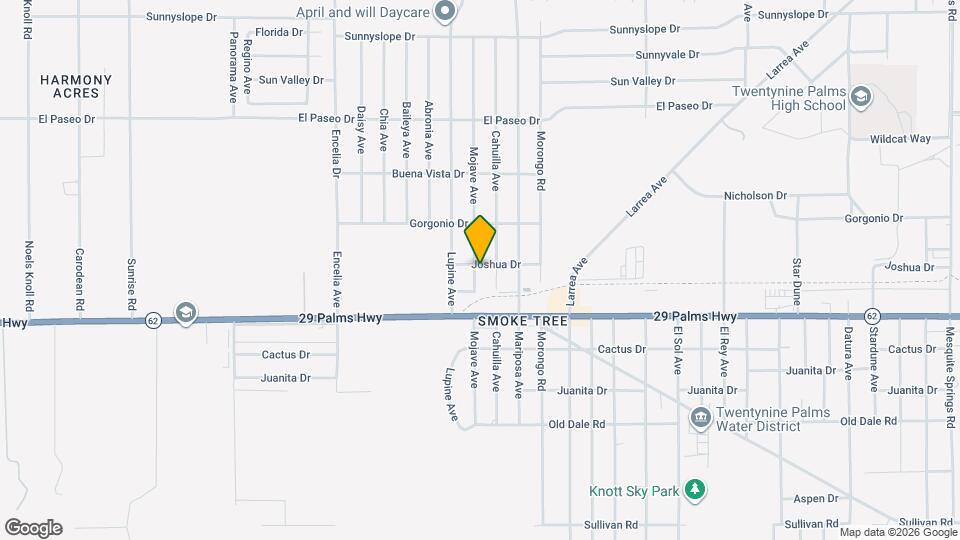 6395 Mojave Ave, Unit Mojave 4-plex Map and Location Details