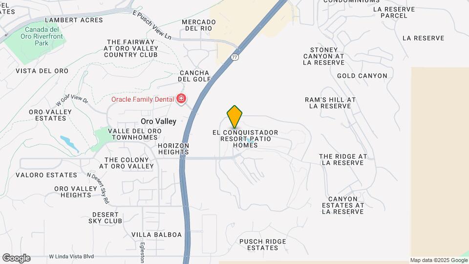 811 Camino Corrida Map and Location Details