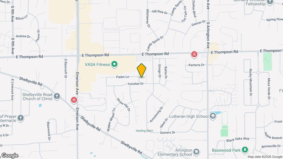 5207 Antigua Trail Map and Location Details