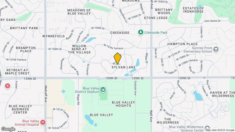 6008 W 158th St Map and Location Details