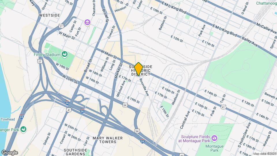 1617 Rossville Ave Map and Location Details